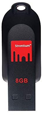 Strontium Pollex 8GB USB Stick USB-Flash-Laufwerk mit 25 Mbps