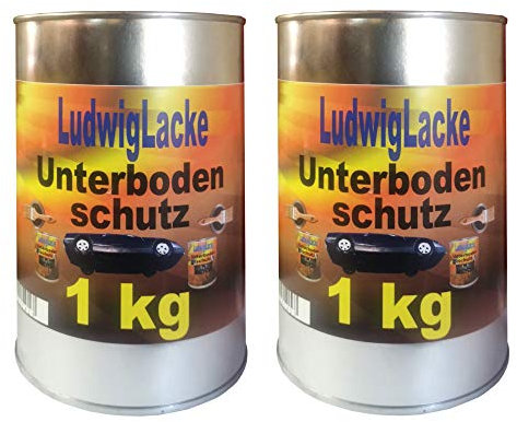 Unterbodenschutz 2 x 1 kg streichbar Bitumen