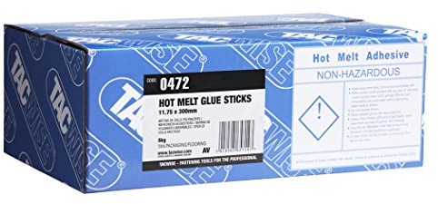 Tacwise 0472 Barras de Pegamento Termofusible, Marrón Claro, Caja de 160