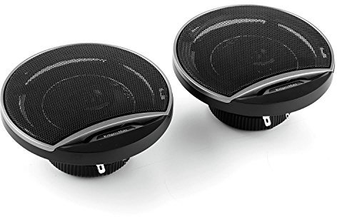 Krüger&Matz KM402T11 Auto-Einbau-Lautsprecher, 2-Wege-System, 80W, inklusive Schutzgitter, Kabellage, Montagezubehör, 2 Stück, 10,16 cm (4 Zoll) schwarz