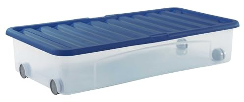 Sundis 4010003 Boîte de Rangement, Polypropylène, Bleu, 33L