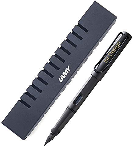 Lamy safari umbra Füllhalter Modell 017, Federstärke LH, mit Gravur (Lasergravur), V60