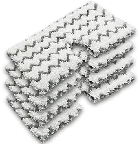 HDDICE Pack of 4 Steam Mop Replacement Pads for Shark Klik n'Flip S6001UK S6003UK and S6005UK