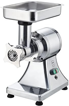 METRO Professional Fleischwolf GMG1200, Edelstahl/Aluminium, 23 x 43 x 52 cm, 200 kg/St, 735 W, silber
