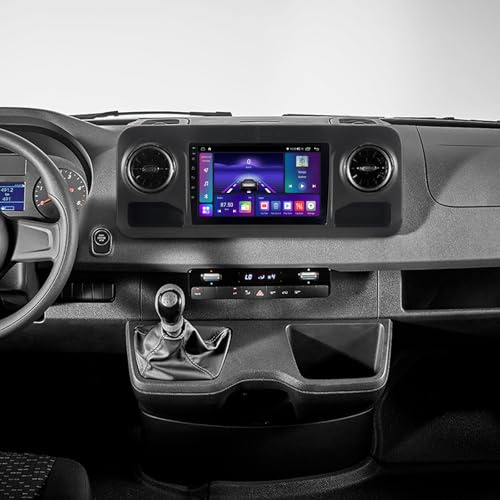 ACAVICA Android 14 Autoradio 8-Core 4+64GB 10.1 Touch Display für Sprinter W907 VS30 2019–2023, Wireless Carplay Android Auto, Bluetooth 5.0 DSP DAB+ GPS Navigation