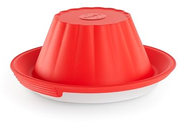Lékué Puddingform med serveringstallrik