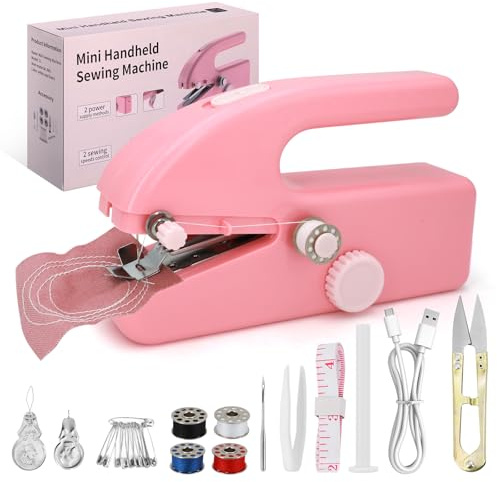 Ykall Handheld Sewing Machine with 2-Speed & Accessories Kit