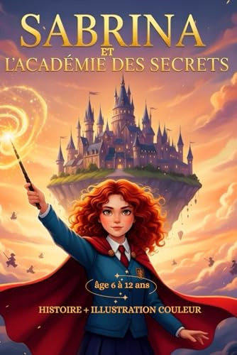 Sabrina et l'Académie des Secrets Histoire + illustration en couleur enfant de 6 a 12 ans Livre magie enfants Aventure fantastique jeunesse: Après ... histoire avec des illustration féerique