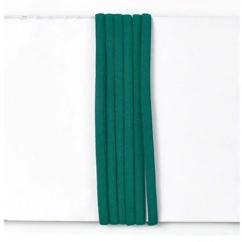 Cordón de goma elástico de nailon for ropa interior, cuerdas for sujetador, máscara, cinta elástica, accesorios de costura de ropa DIY, 10/20 metros, 3/5mm(GrassGreen,20Meters,5mm)