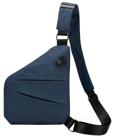 ZHAOCAI Anti Theft Bag Unisex Anti Theft Crossbody Bag Women Oxford Cloth Cross Body Bag Convenient Multi-Pocket Sling Bag Suitable For Travel And Everyday Use