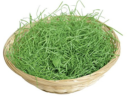Bambuskorb 20cm mit Oster gras