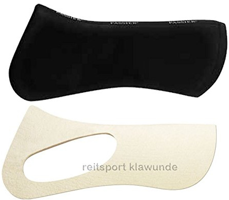 Passier TEP Sattelpad schwarz one Size Trapezmuskelentlastungspad Sattelkissen
