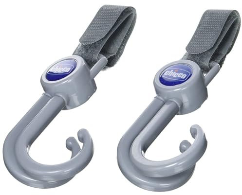 Chicco Universal Haken für Kinderwagen, Schwarz 07079813470000