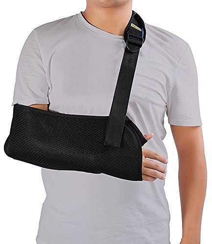 Arm Sling, Armschlinge, Halt Verstellbar Schutz Unterstützung Für Bewegungsunfähig Und Stabilisieren Den Arm Verletzt Und Den Druck Zu Reduzieren Schulterstativ, Armschlinge Ellbogen Bandage