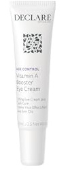Declaré Age Control Vitamin A Booster Eye Cream 15 ml – Augencreme mit Lash Care & Wachstumsunterstützung – Für anspruchsvolle Haut – Mit pflanzlichem Vitamin-A-Booster & Hyaluronsäure