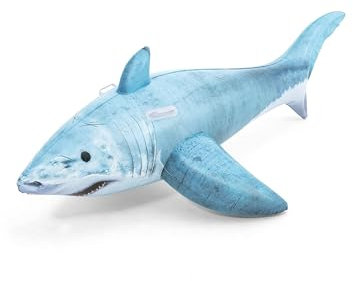 Bestway® 6' x 40/1.83m x 1.02m Realistic Shark Ride-On