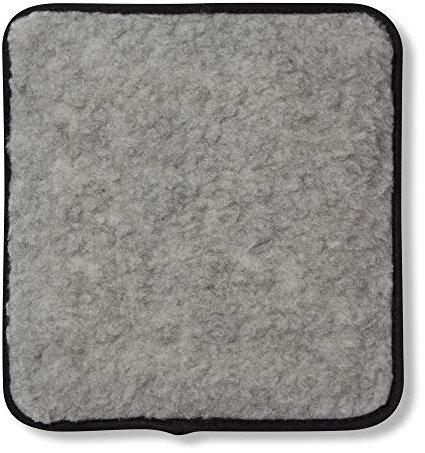 Hotties Micro Hottie - Microwave Hot Water Bottle - Lambswool Fleece - Grey