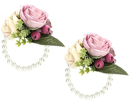 aplicacion boda brazaletes calidad compatible dama durabilidad flor funcion graduacionrosa honor instalacion juego limpieza mantenimiento mujer muneca novia nupcial practico pulsera uso