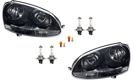 Johns, Convient pour les phares de golf VW 5 Set de feux de référence 10/03 + ampoule.