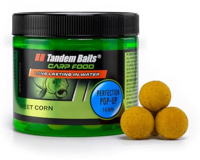 Tandem Baits Karpfen Futter Angelfutter Pop Ups Boilies Zig Rig Chod Rig Hakenköder Carp Food Perfection Pop-Up 16 mm 70 g