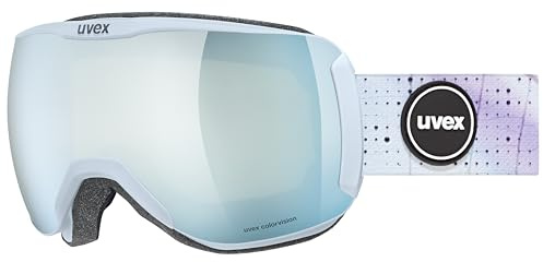 Uvex downhill 2100 CV - kontrastverstärkende Skibrille mit schmalem Rahmen und extra weitem Sichtfeld für Damen und Herren