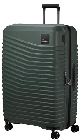 Samsonite Intuo - Spinner XL, valigia espandibile, 81 cm, 132/144 L, (Olive Green)