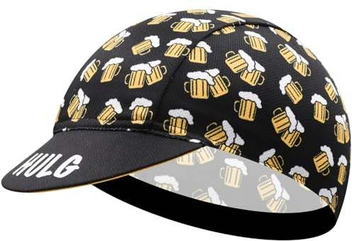HULG Casquette de Cyclisme,Bonnet sous Casque de vélo,Chapeau de vélo d'été léger,Doublage du Casque de vélo, Absorption et Transpiration d'humidité respiratoires et Rapides (Style-01)
