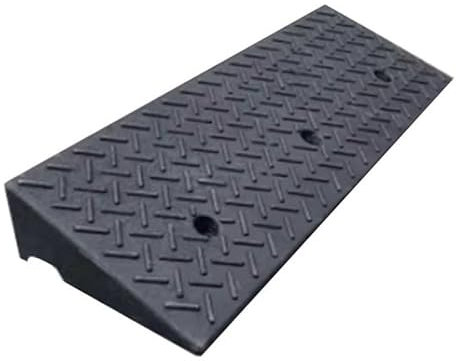 YOPNDFR Gummi-Schwellenrampen, längere und breitere Rampen, Schwellen- und Rollstuhlrampen for Auto, Rollstuhl, Garten, Stufen, Motorrad(Height 15cm)