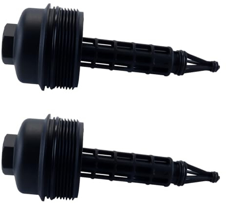 Orivin Couvercle de boîtier de filtre à huile moteur 11427787696 pour E46 320d (2001-2005) et X3 E83 2.0d (2004-2007)