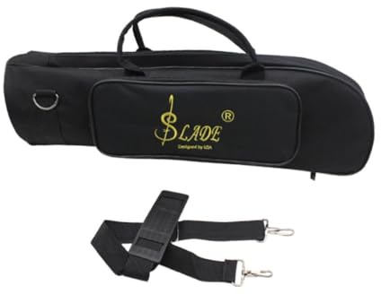 Oshhni Trompeten Gigbag, Verstellbarer Schultergurt für Bleistift, Ventil, Öl, Noten