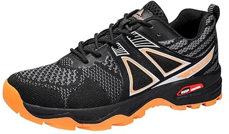 ChaussBien TrekPro - Chaussures de marche à confort orthopédique homme , avec soutien de la voûte plantaire, respirantes – Confort et Stabilité pour la Montagne et Les Activités de Plein Air