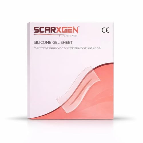 SCARXGEN 12x15 cm, Medicinsk geléfilm av silikon för ärr, 1 st