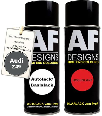 Spraydose für AUDI Z49 GALVANO FELGEN GRAU MET | Spraydose für AUDI Z49 GALVANO FELGEN GRAU MET – Ausführung und Lieferumfang gemäß gewählter Angebotsvariante