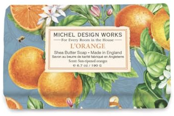 Michel Design Works LOrange Hand Soap Bar Feste Handseife 190 g