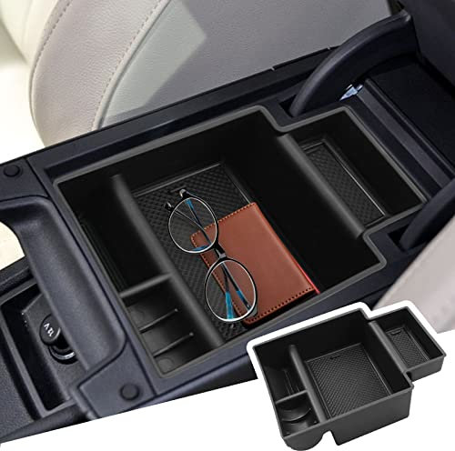 BIBIBO Armlehne Aufbewahrungsbox für Seat Leon MK3 5F FR ST/C*UPR-a Leon 2012-2019, Mittelkonsole Organizer, Handschuhfach, Konsolenschalen, Ablage Zubehör, Innenzubehör Original Auto, Mittelarmlehne