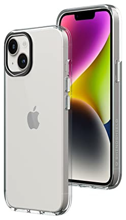 RhinoShield Clear Hülle für iPhone 14/13 | Anti-Vergilbung, transparent, hohe Klarheit, stoßfest, Fallschutz nach Militärstandard