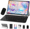 Tablet 10.1 Zoll Android 13 OS Octa Core 5G WLAN,14GB RAM+128GB ROM(TF 512GB/1TB), 2.0GHz, GMS-Zertifizie | 8000mAh | 1280 * 800 HD-IPS | 5+8MP Kamera | Typ-C | Mit Maus und Tastatur - Grau