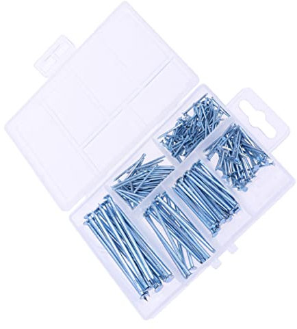 iplusmile 240 Stk Nagel-sortiment-kit Grünes Drahtgeflecht Nägel Aus Edelstahl Holznägel Bilderkiste Kleine Nägel Zum Aufhängen Von Bildern Nägel Für Die Wand Weiße Nägel Anbindung Verzinkt