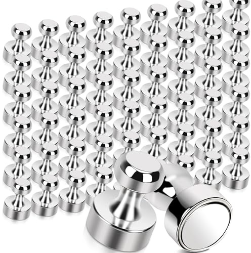 56 Stück Neodym Magnete Extra Stark, 12 mm x 16 mm, Klein für Magnettafel, Whiteboard, Kühlschrank, Pinnwand, Stecktafel, Büro
