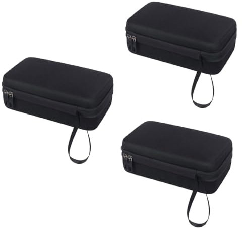 OUNONA Bolsa De Almacenamiento para Cargador De 3 Uds Caja De Cables Organizador De Cables Bolsa De Cargador Estuche De Transporte De Cables Bolsa De Almacenamiento para Cables De