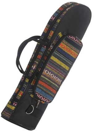 ifundom Trompetenkoffer Aus Oxford Mit Halter Für Wind Instrumente Kompakte Schultertasche Für Trompeten Organizer