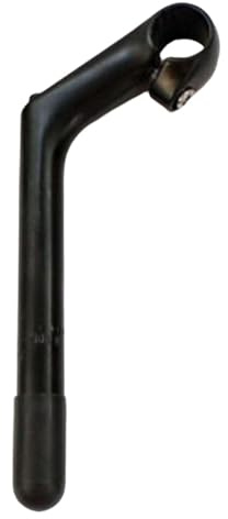 AOLUOER Lenkervorbau 22 2 mm Rahmen Schwanenhals Riser Vorbau for Komfortfahrräder schwarz
