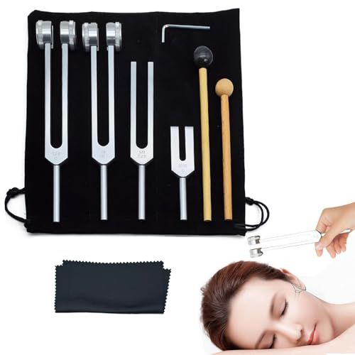 Vamend 128 Hz – Das Heilinstrument, Stimmgabel 128 Hz,Klangheilungsinstrumente 128 Hz Stimmgabel - Stimmgabel aus Aluminiumlegierung, Heilinstrumente für Körper und Geist, Anfänger und Erfahrene