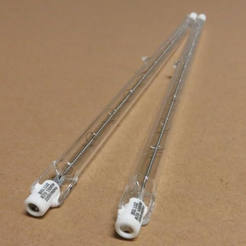 BLOMDE Bulbo alogeno a doppia estremità R7S, 230V 1500W T3 J Tipo Dulligione lineare a doppia estremità Linea 254mm 333 mm Lampada del tubo in quarzo 333 mm 230V 1500W 20pcs