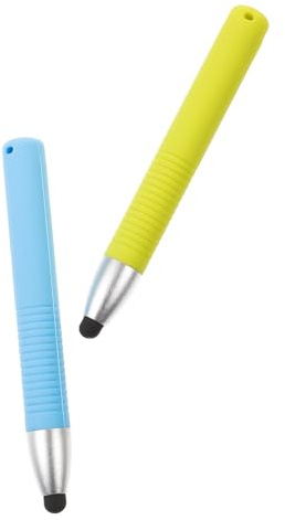 2pcs Universal Capacitive Stylus Pen for Smartphones and Screens | Silicone Tip, Anti-slip Handling, for Learning and Drawing, Children’s Use