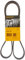 CONTITECH 6PK1413 Correa trapecial poli V Correa Poly V Correa poli V Correa de accesorios