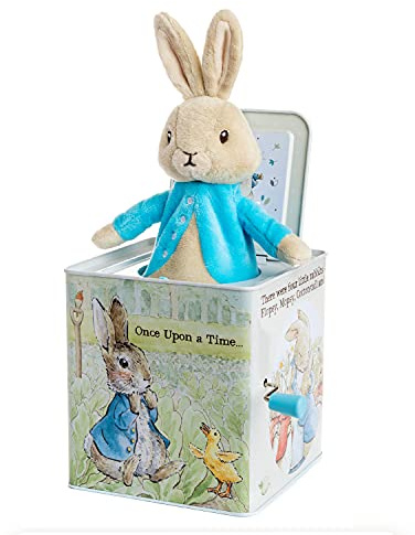 Beatrix Potter Peter Rabbit Jack-in-The-Box, Multi-colored, Standard