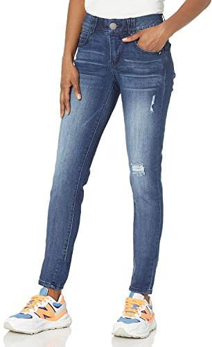 Democracy Ab Solution Jegging jeans för kvinnor, Ljusblått, 38 SE