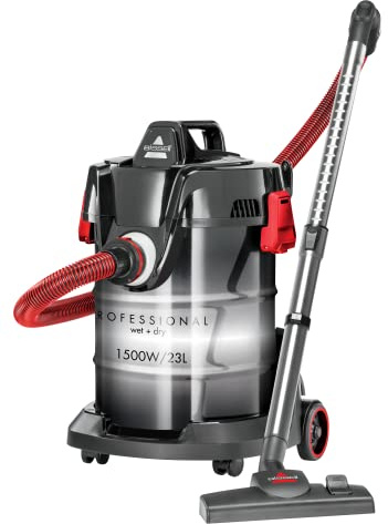 Bissell 2026M MultiClean Mehrzwecksauger, Nass- & Trockensauger mit Gebläsefunktion, 1.500W, 7-teiliges Zubehör-Set, 23l