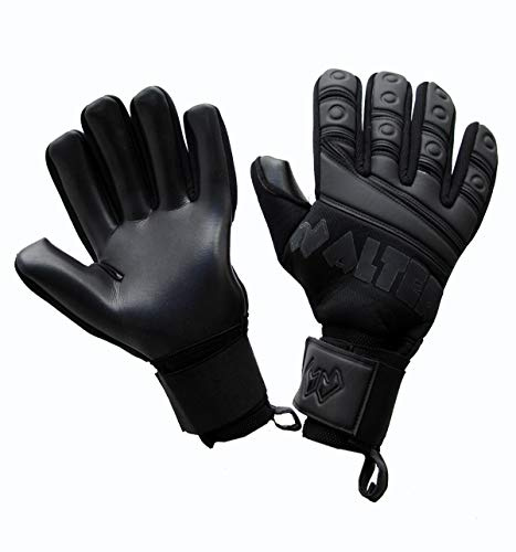 WALTER Guanti da Portiere Professionali Modello G-Tex (10, Black)